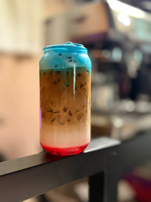 Blue Cloud Strawberry Latte