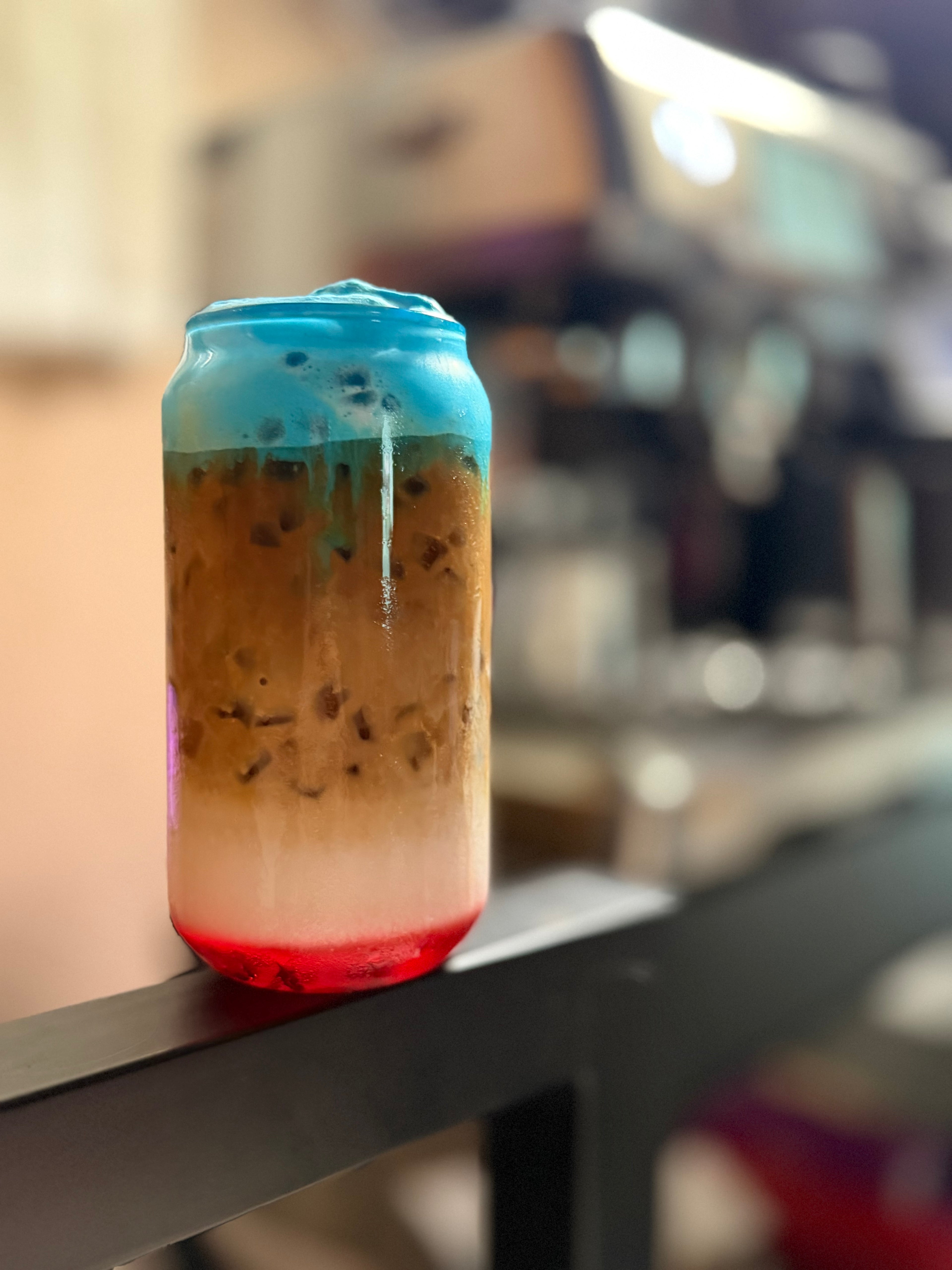 Blue Cloud Strawberry Latte