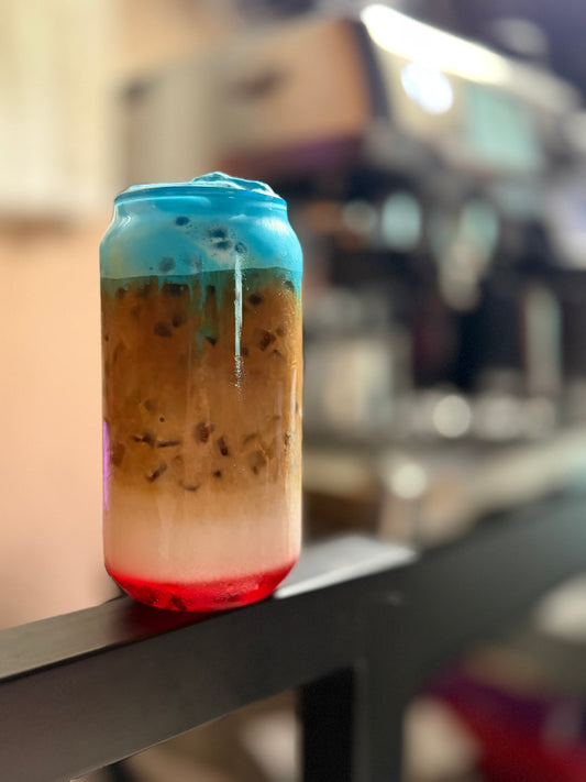 Blue Cloud Strawberry Latte