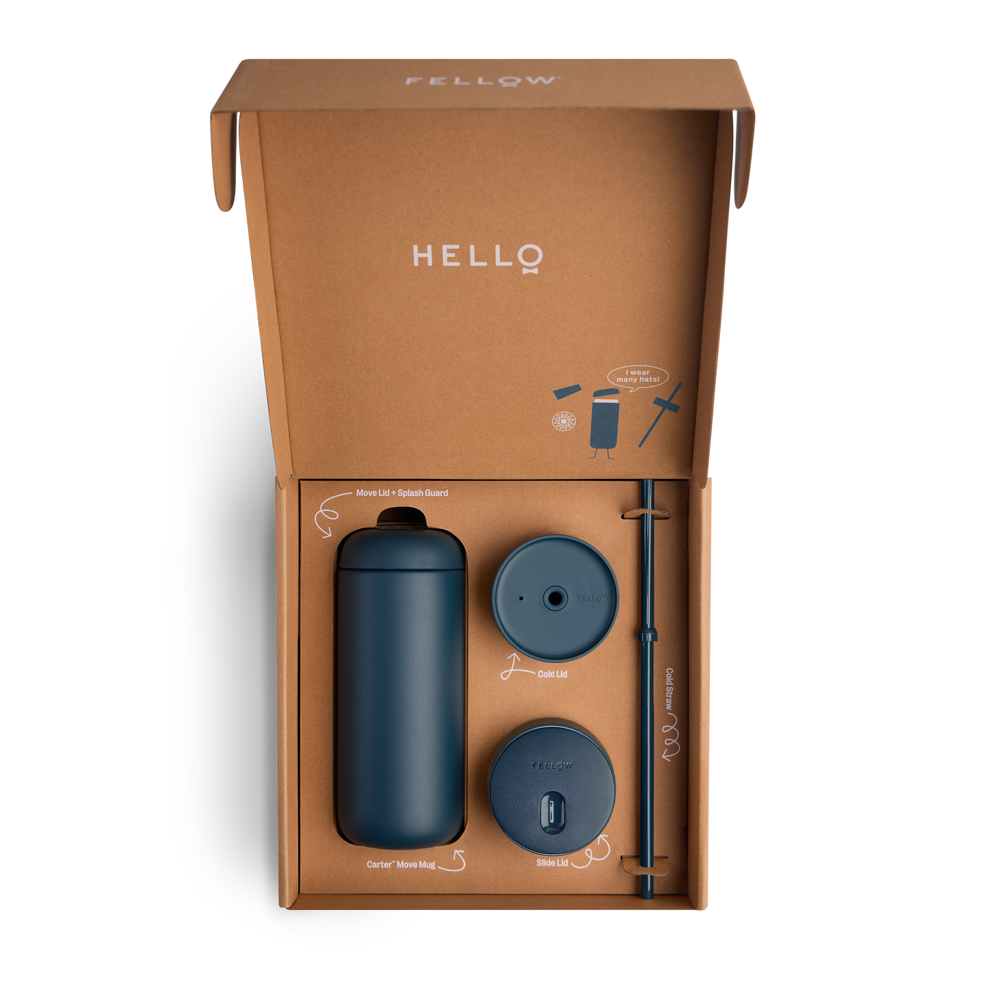 Fellow Carter 3-in-1 Sip System