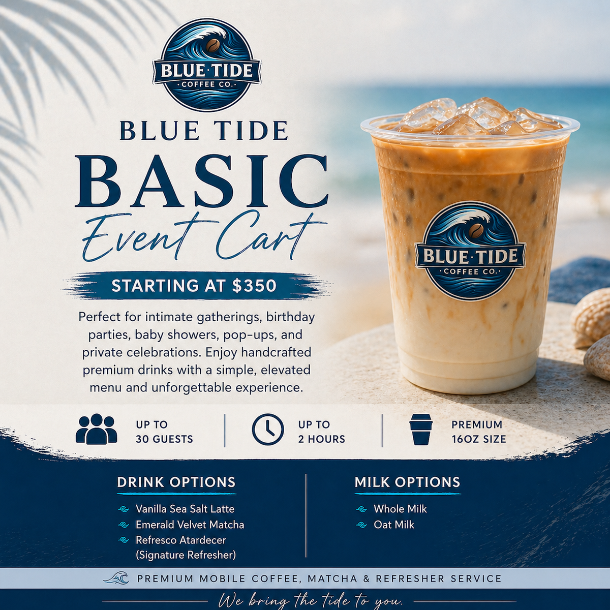 Blue Tide Basic Event Cart