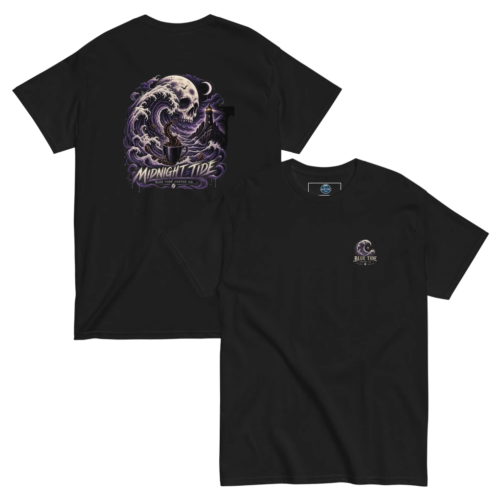 Midnight Tide Tee | Blue Tide Coffee Co.