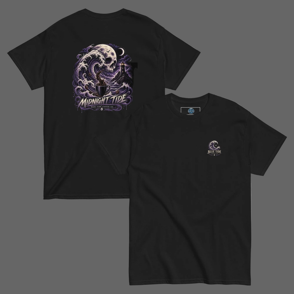 Midnight Tide Tee | Blue Tide Coffee Co.
