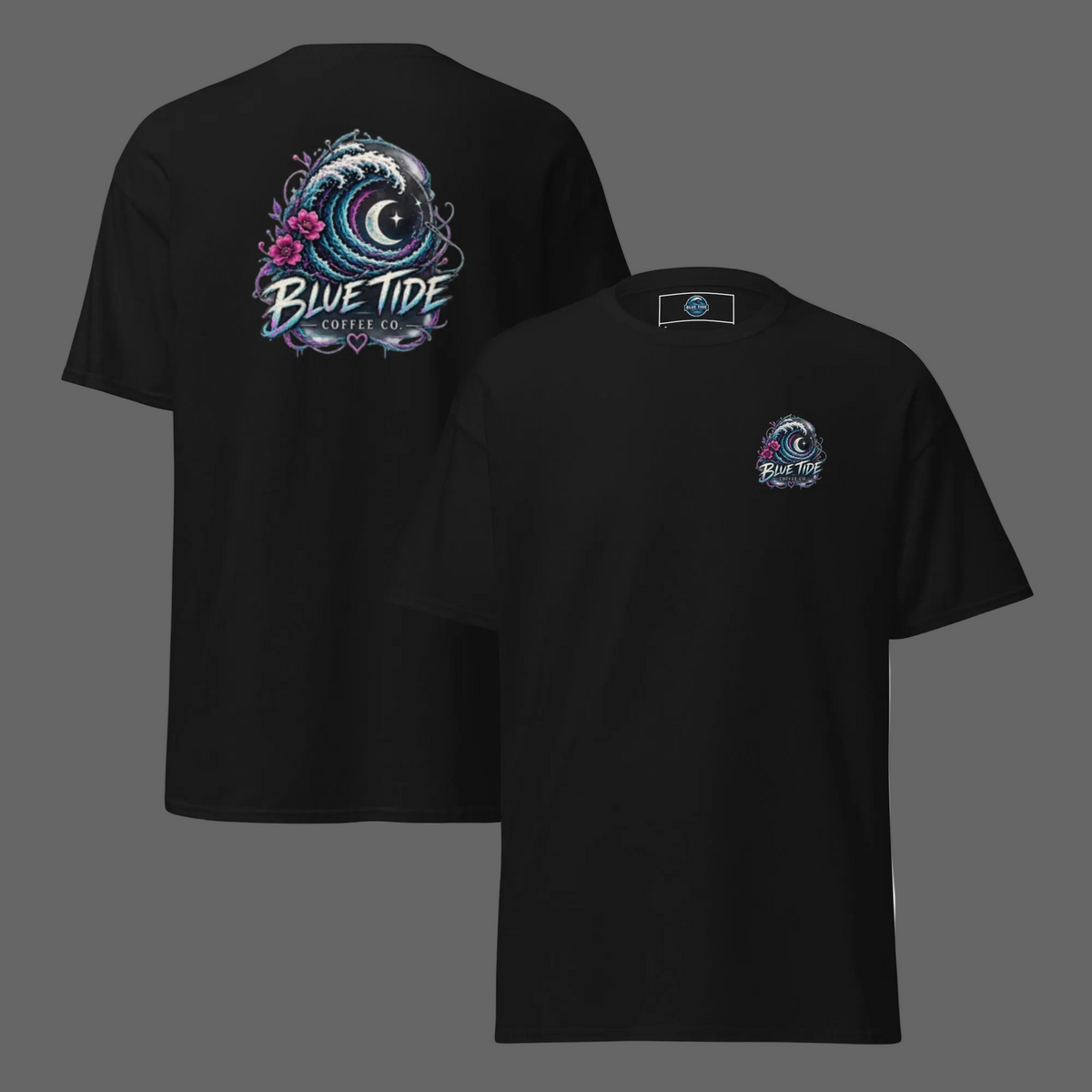 Patchwork Current Tee | Blue Tide Coffee Co.